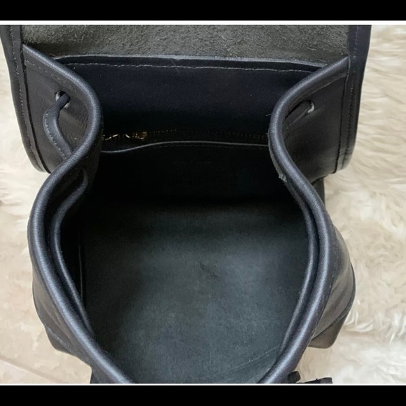 Vintage Coach 9960 Black Leather Day Pack Backpack - Picture 8 of 12